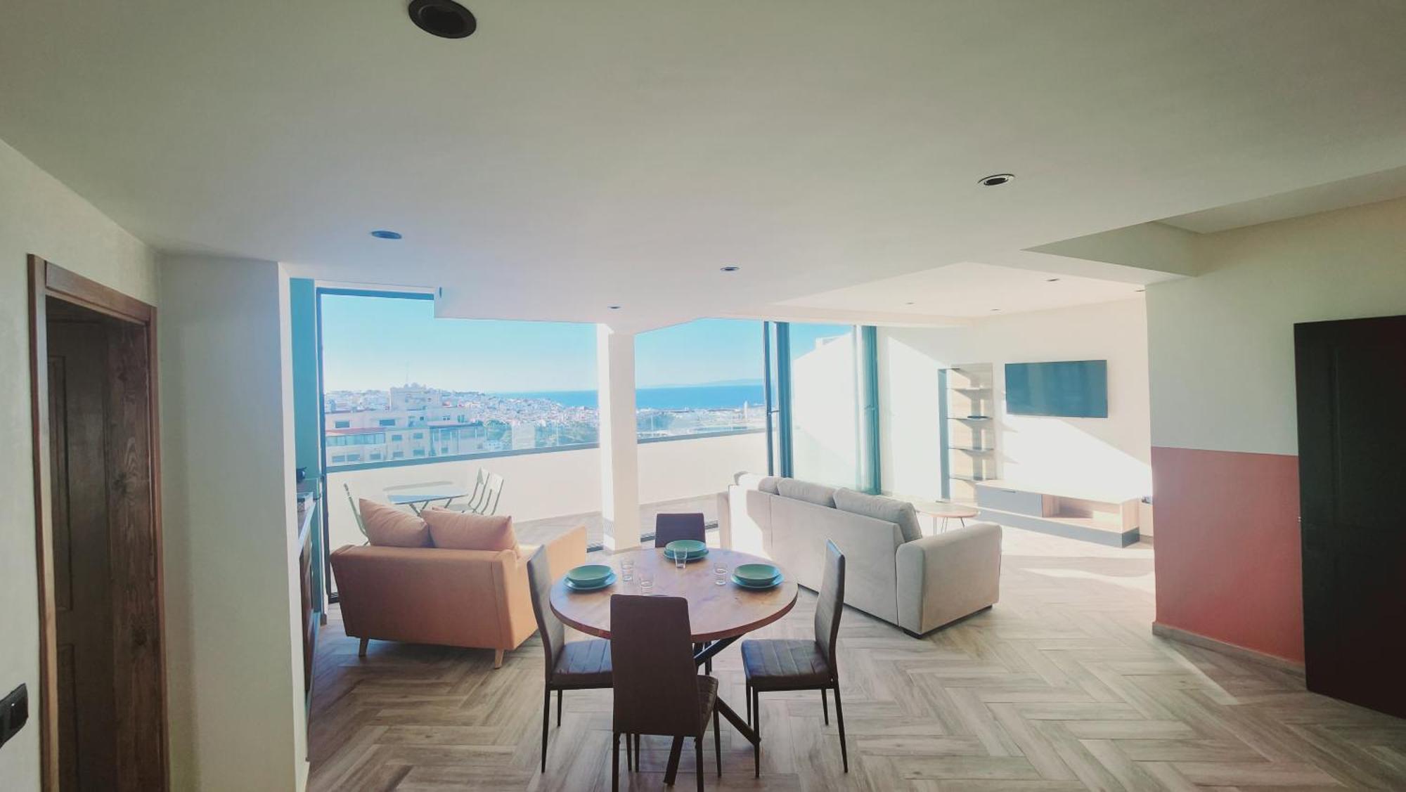 Appartement Vue Sur Mer Tanger Zewnętrze zdjęcie