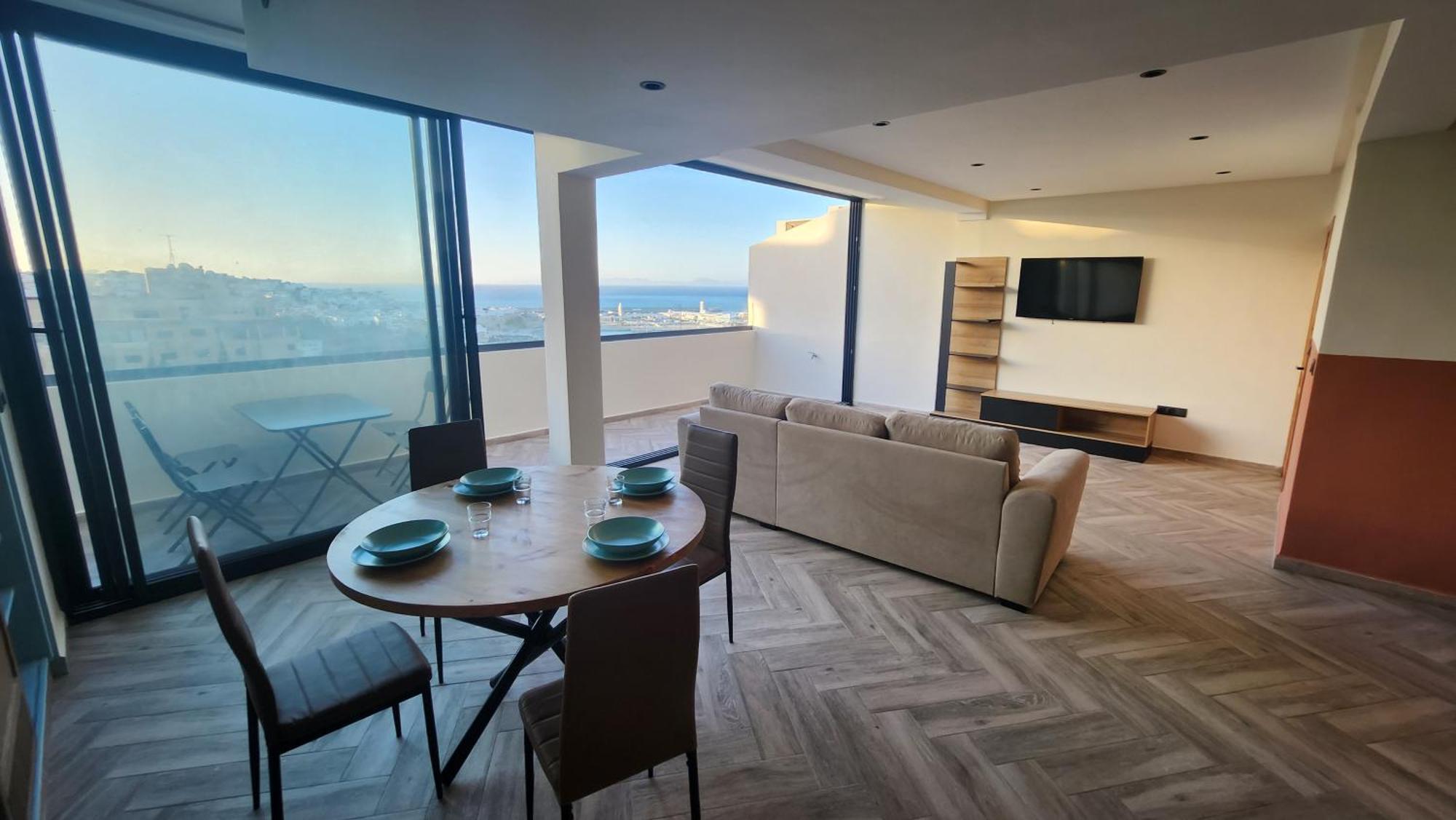 Appartement Vue Sur Mer Tanger Zewnętrze zdjęcie